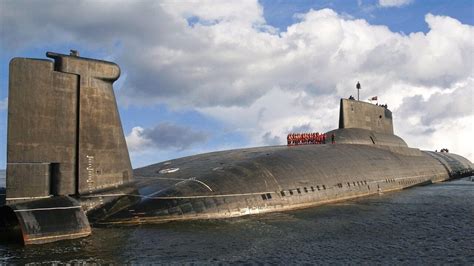 world's largest submarine ever built.